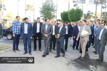 بازدید معاون وزیر بهداشت و هیات رئیسه دانشگاه از مرکز رازی